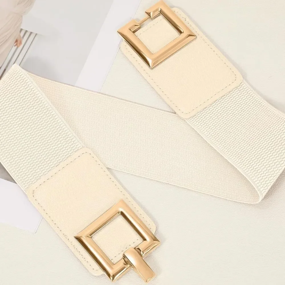 Wide Fashion Belt Elastic Band